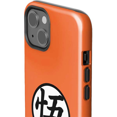 Dragon Ball Z Goku Iconic Kanji Symbol iPhone 15 Impact Case